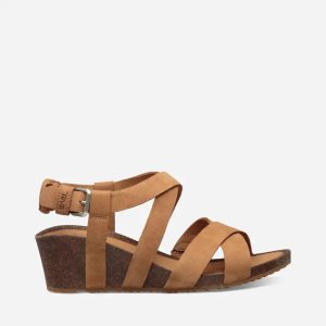 Teva Mahonia Wedge Cross Strap Női Szandál